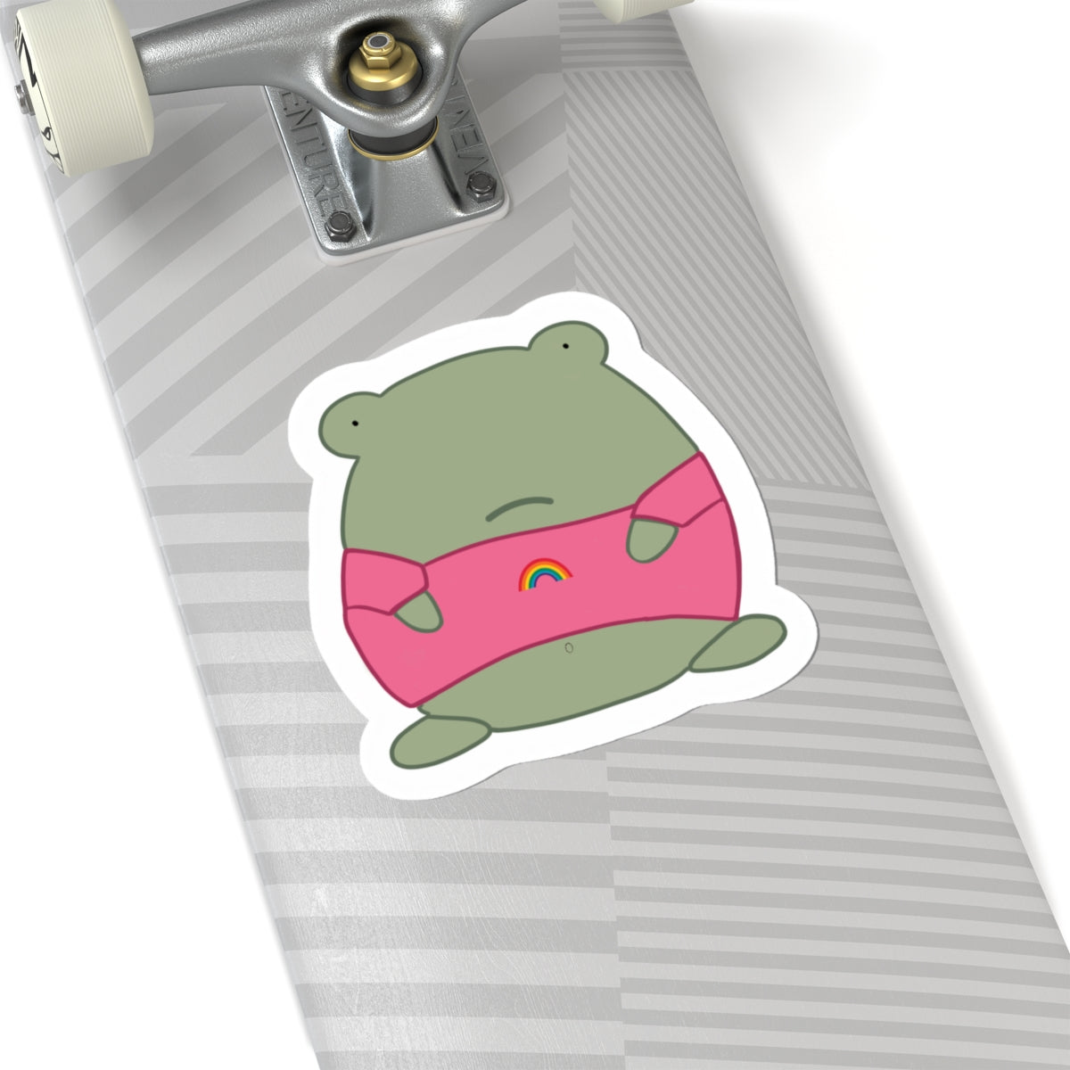 "Jon the frog" Kiss-Cut Sticker