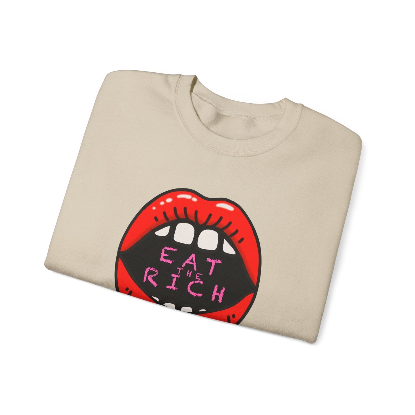 "Eat the Rich" Unisex Heavy Blend™ Crewneck Sweatshirt