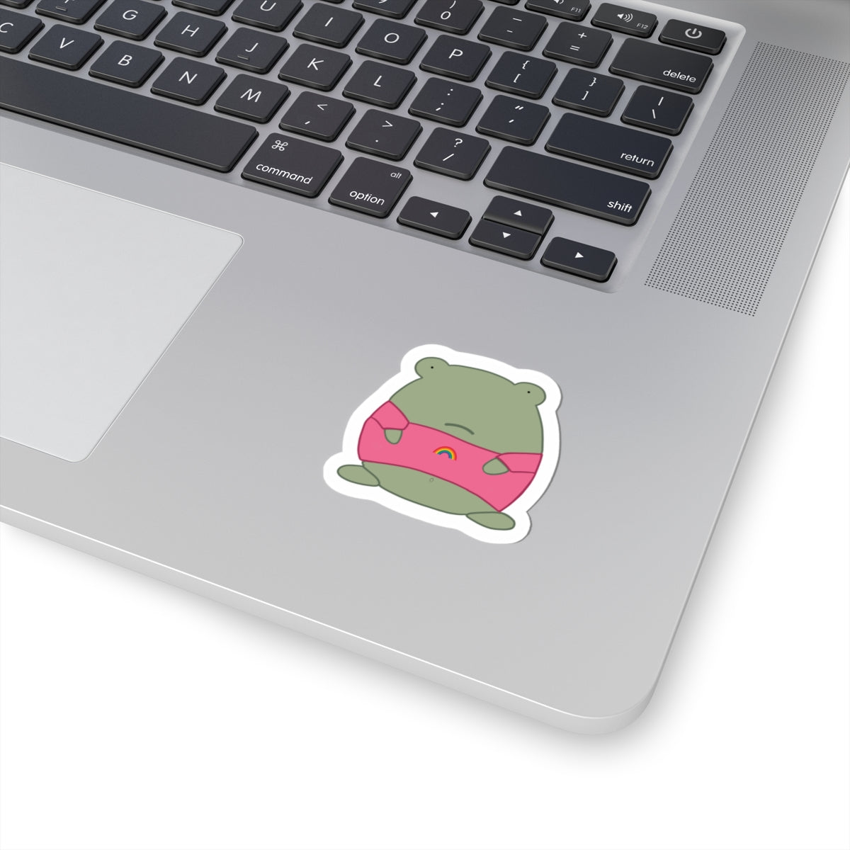 "Jon the frog" Kiss-Cut Sticker