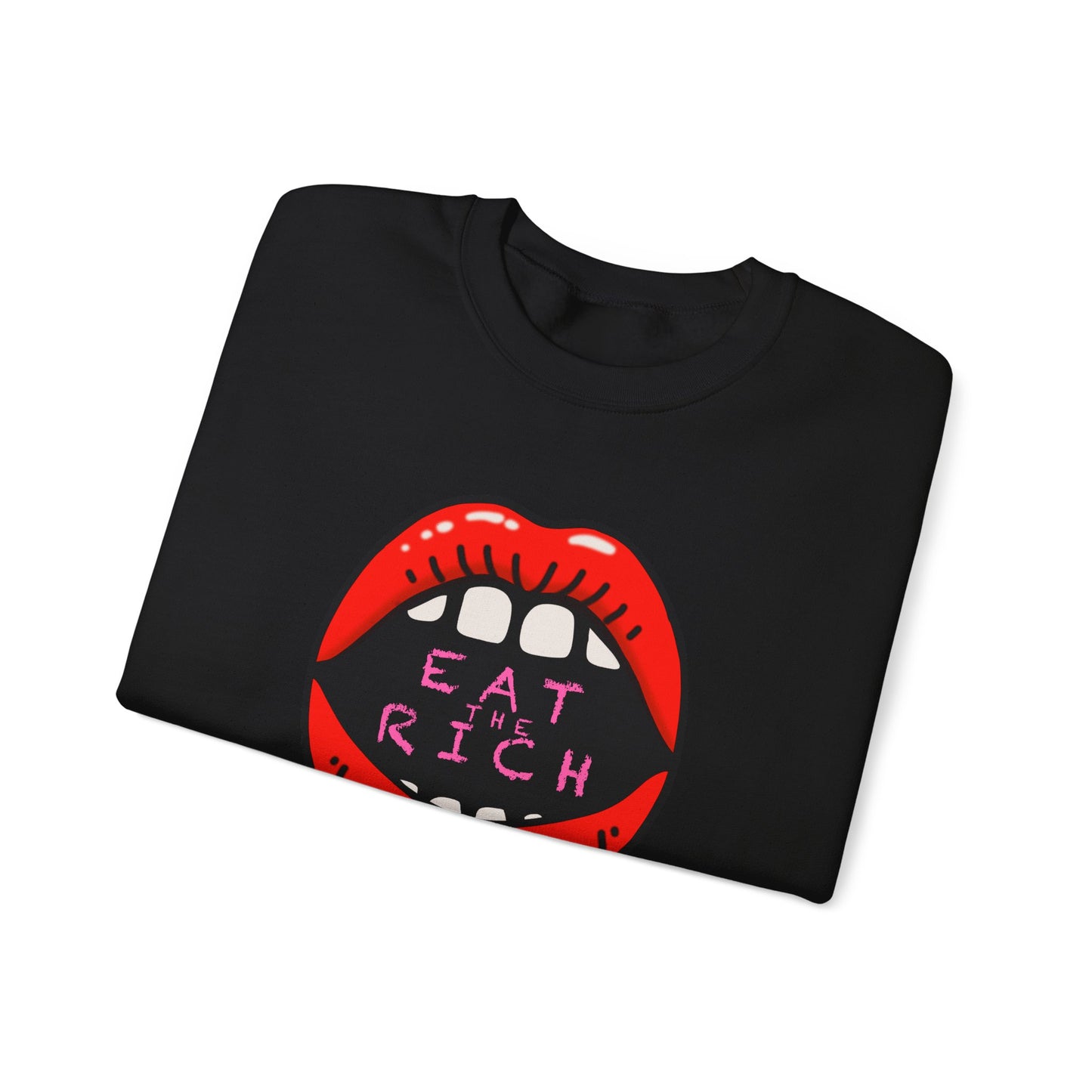 "Eat the Rich" Unisex Heavy Blend™ Crewneck Sweatshirt