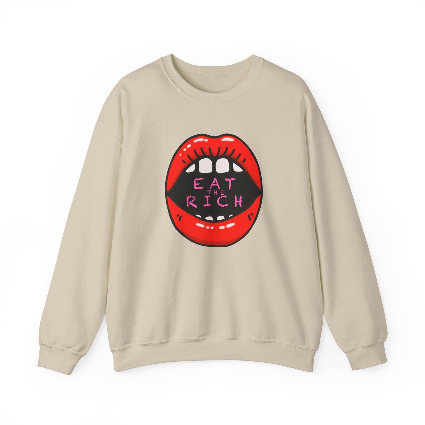 "Eat the Rich" Unisex Heavy Blend™ Crewneck Sweatshirt