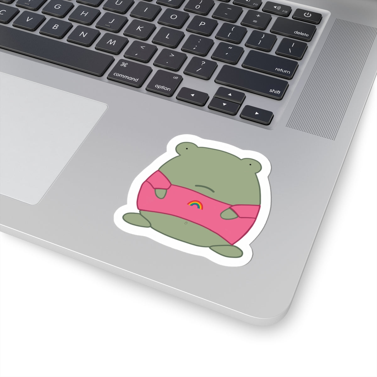 "Jon the frog" Kiss-Cut Sticker