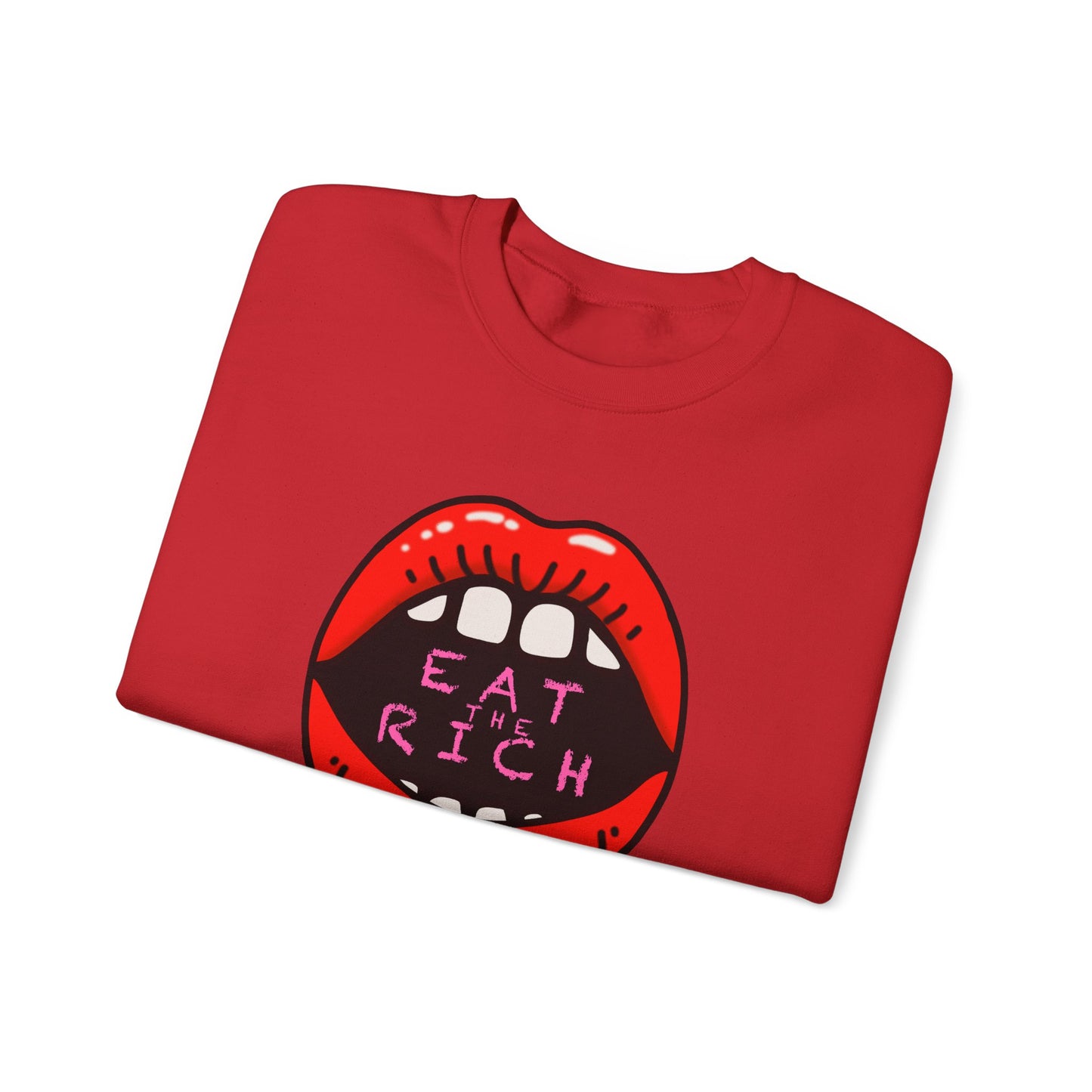 "Eat the Rich" Unisex Heavy Blend™ Crewneck Sweatshirt