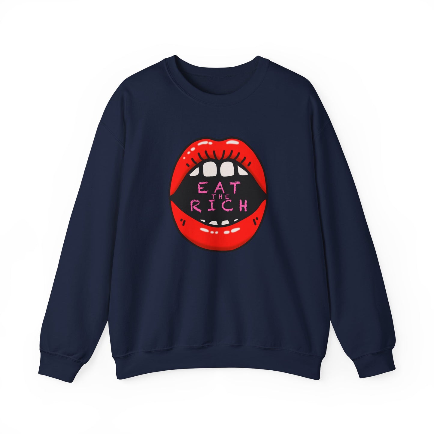 "Eat the Rich" Unisex Heavy Blend™ Crewneck Sweatshirt