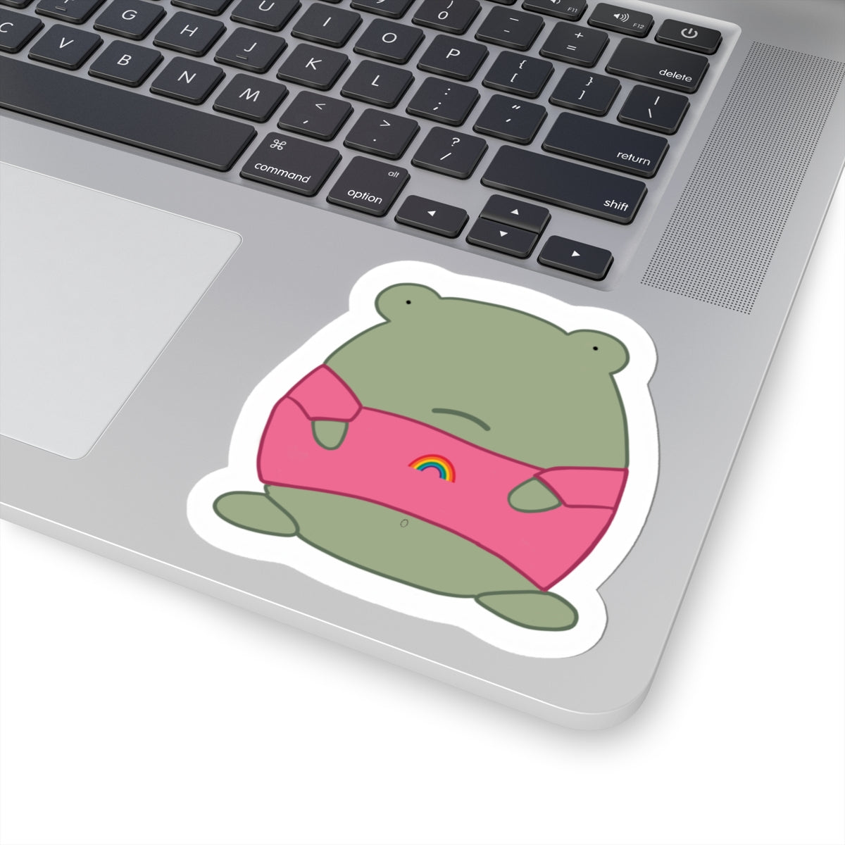 "Jon the frog" Kiss-Cut Sticker